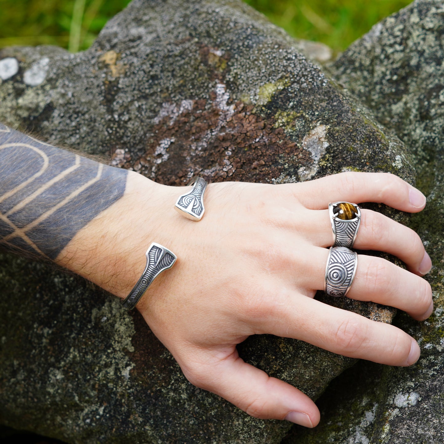 Craven Ring - set with Tigers Eye