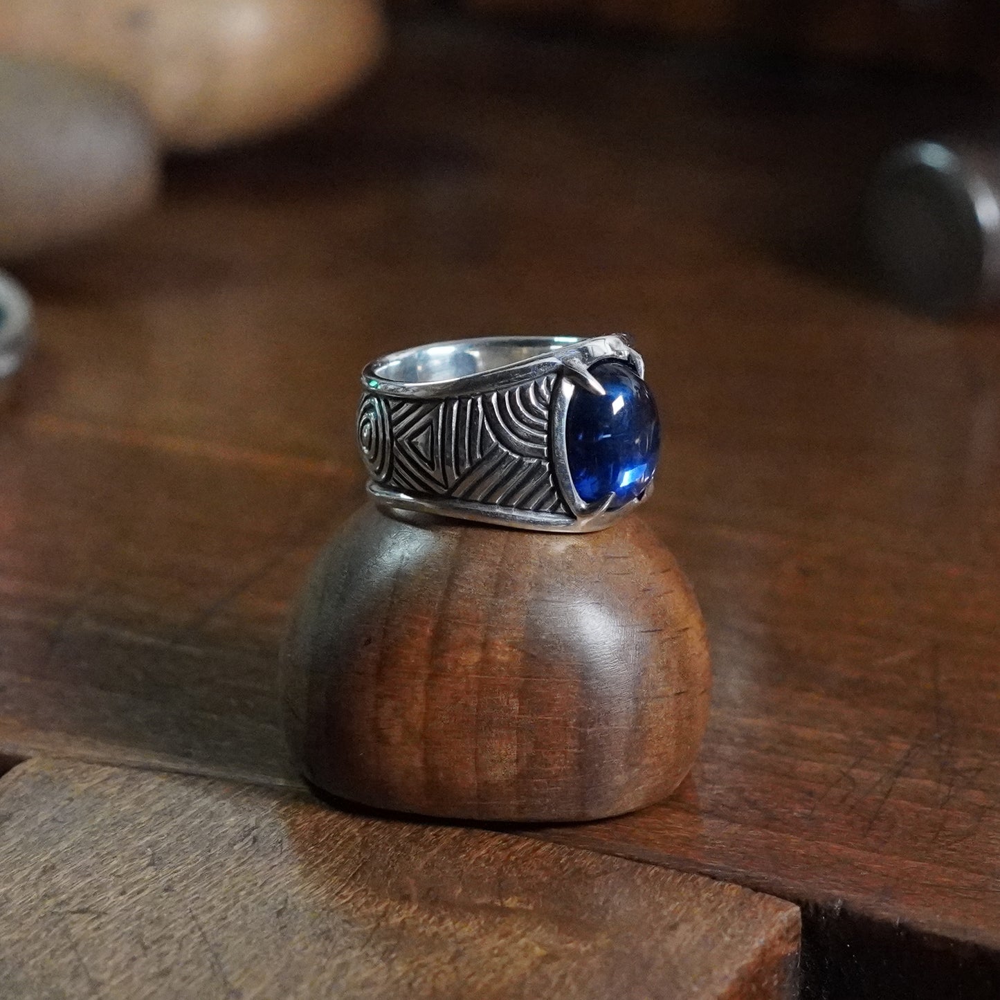 Craven  Ring - set with sapphire